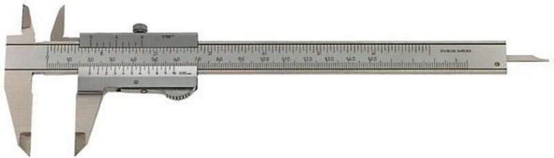 Format - Präzisions-Taschenmessschieber twin, Momentfeststellung, Feststellschr.