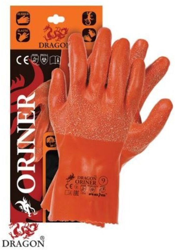 Isolierte Gummihandschuhe Oriner 30cm, Grösse 7 - Rek Gu Ori7