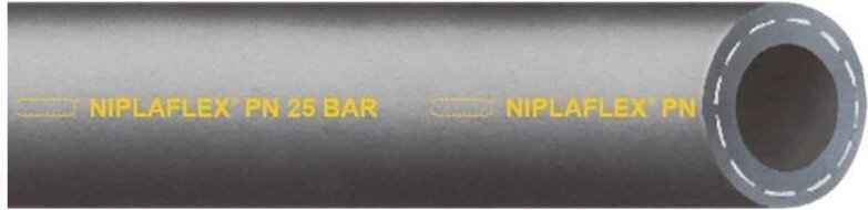 Universalschlauch NIPLAFLEX® Innen-Ø 9,0 mm Außen-Ø 16,0 mm Länge 100 m Schwarz