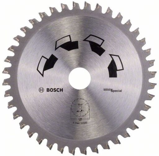 Special Kreissägeblatt d 140 mm Durchmesser 20 mm z 40 Bosch 2609256885
