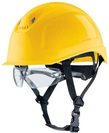 Schutzhelm uvex pheos S-KR 9772160 gelb mit Lüftungen