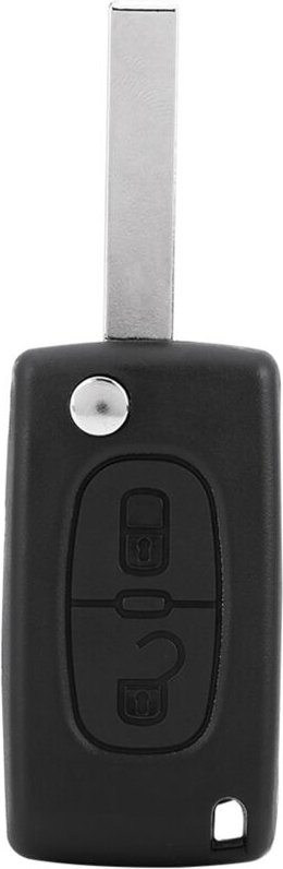 Auto -Remote -Taste, 2 Tastenschlüssel fob ID46 für - Eosnow