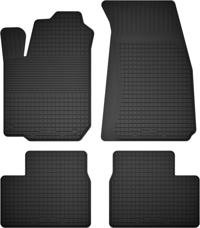 Gummi-Automatten, 4er-Set, Universalmodell: Dacia Lodgy Minivan (2012-)