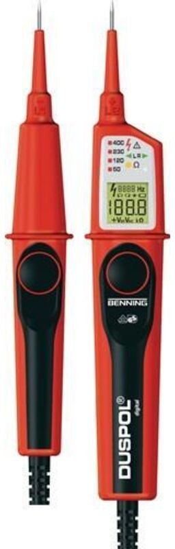 Benning - Spannungs-/Durchgangsprüfer duspol® dig.1-1000 v AC/1-1200 v dc