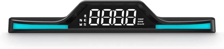 G15 Auto-GPS-Digitaltacho mit Head-Up-Display - MPH, Fahrtstrecke und Geschwindigkeitsalarm inklusive