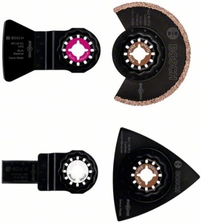 Bosch - Accessories 2609256978 Multifunktionswerkzeug-Zubehör-Set 4teilig 1 St.