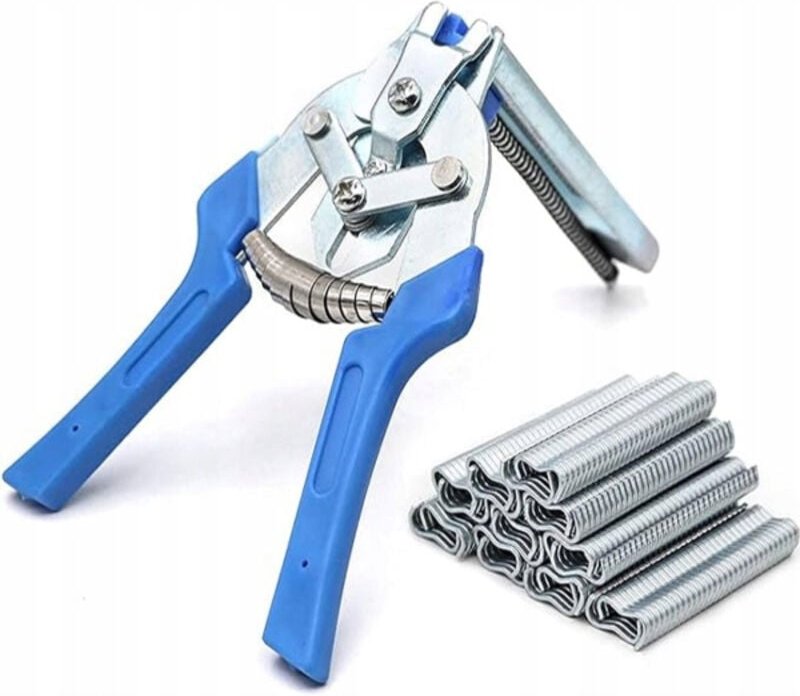 Kabelbinderzange, 600 Kabelbinder, 18 mm Draht, Kabelbinderzange