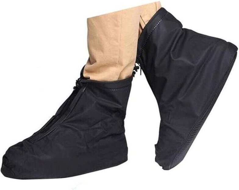 Überschuhe, wiederverwendbar, wasserdicht, leicht, rutschfest, für Radfahren, Bowling und Wandern bei Regen und Schnee, ...