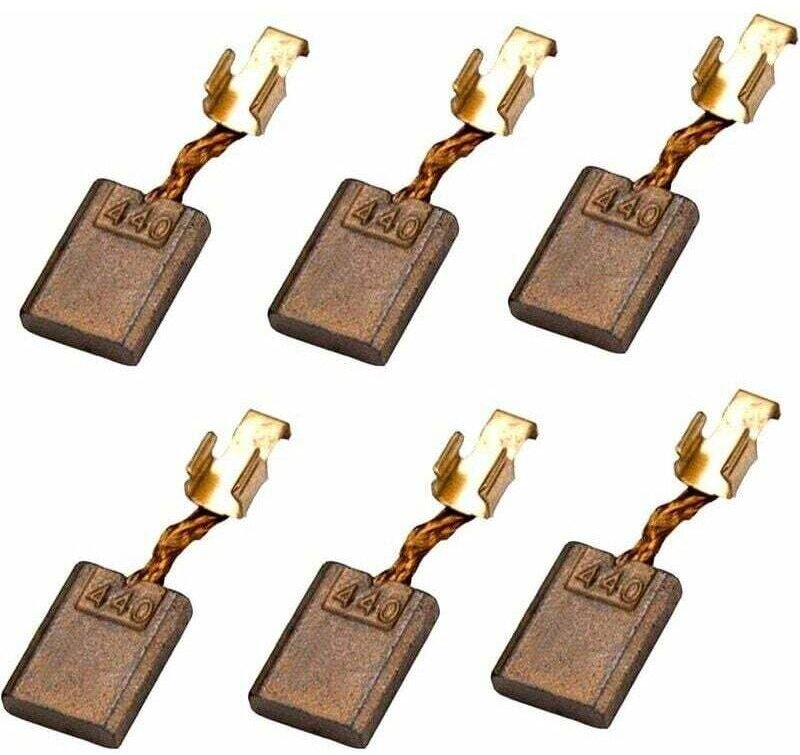 6 Stücke Kupferkohlebürsten 440 Motorkohlebürste Cb440 Kohlebürste 440 Kohlebürsten 440 Für Bohrschrauber Elektrowerkzeu...