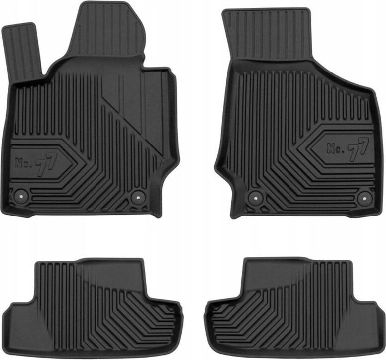 Audi TT 8J 2 2006-2014 Gummimatten Tabletts 77