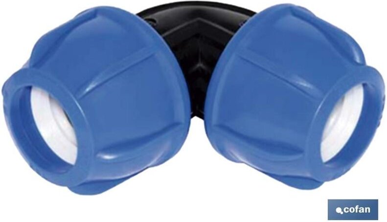 Winkel 90° Pp Pn16 32 x 32