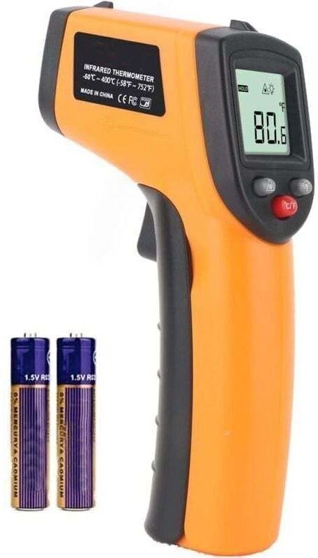Infrarot-Thermometer, berührungsloses Laser-Thermometer, Infrarot-Thermometer von -50 °C bis 550 °C, hintergrundbeleucht...