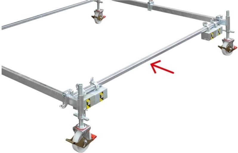 Hymer - Längstraverse, Länge 2,95 m, für Heavy (sc 60 und 80)