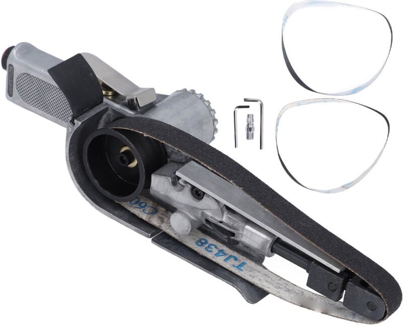 Druckluftschleifer, 16.000 U/min, Gasverbrauch 6 CFM, Druckluftwerkzeuge, Druckluftbandschleifer zum Polieren, Schneiden...