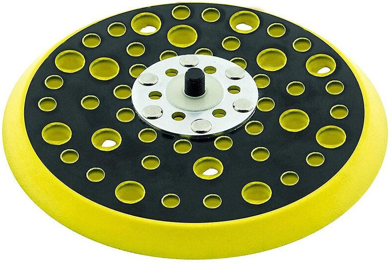 150 mm 5/16-Zoll-Gewinde, 52-Loch-Schlaufen-Stützteller, kompatibel mit Mirka