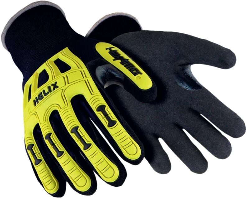 HexArmor Helix® Schutzhandschuh 1095 grau, gelb Gr. 7