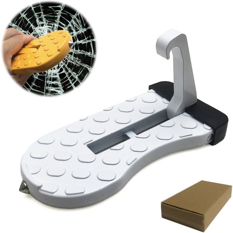 Türpedal Nagelfußpedal Türpedal, Klappbare Türpedalleiter für einfachen Dachzugang, Stehender Stützfuß, Türverriegelungs...