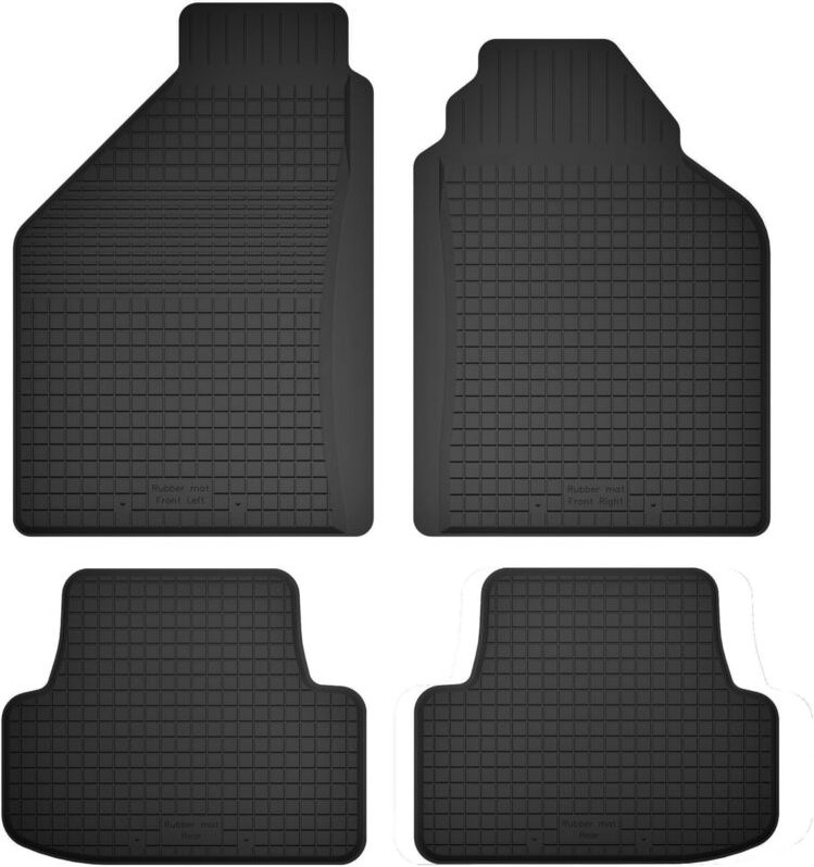 Gummi-Automatten, 4er-Set, Universalmodell: Honda Civic III Fließheck (1983-1987)