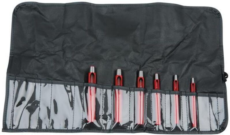 KS Tools Rundlocheisen-Satz, 6-teilig