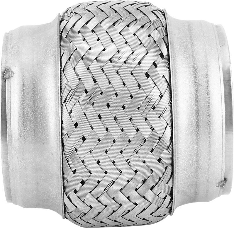 Auspuffbalg, Yosoo Wellrohr für Auspuffanlagen 3x4 Zoll, Auto-Auspuffrohr zum Anschweißen, universelle Installation.