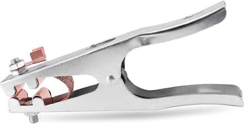 Masseklemme, Schweißklemme, 1 Schweißmasseklemme, Hergestellt aus Eisen + Messing, robust und langlebig, professionelles...