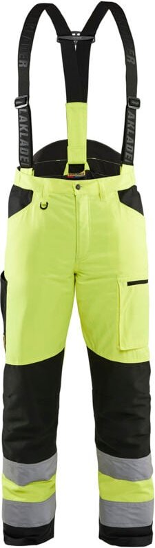 Hochsichtbarer Kettensägen-Arbeitshose 1920 - Neon-Gelb/Schwarz XL - FR(48) - SE(C54) - Normen