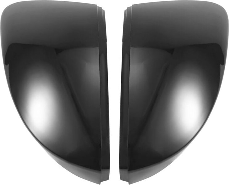 GläNzend Schwarz Auto RüCkspiegelabdeckungen SeitenflüGelkappen für Mk3 A7 5E 2014-2019