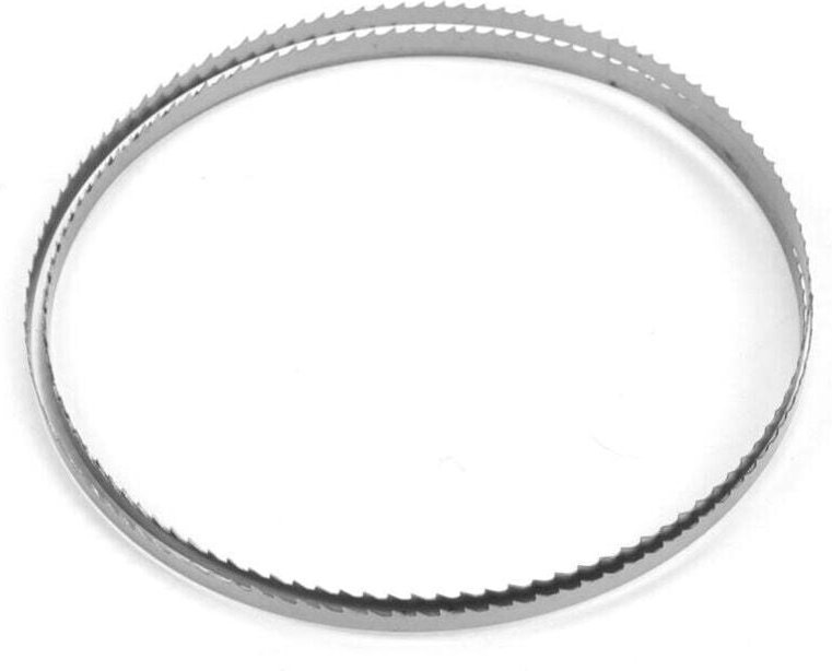 Lame De Scie À Ruban 1400 Mm 6.35 Mm 6 Dents Acier Carbone Sk5 Pour Bois Et Viande