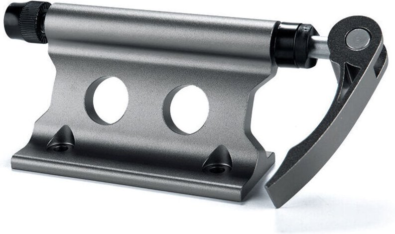 ZVD - Mountainbike-Vorderradstütze, Fahrradblock-Gabelstütze, Fahrradgabelstütze für Outdoor-Reisebedarf (Silber)