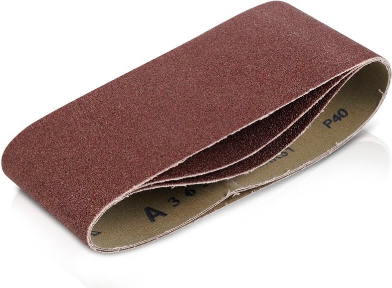 Set mit 3 Schleifbändern – Körnung 80 – 100 x 560 mm Kreator