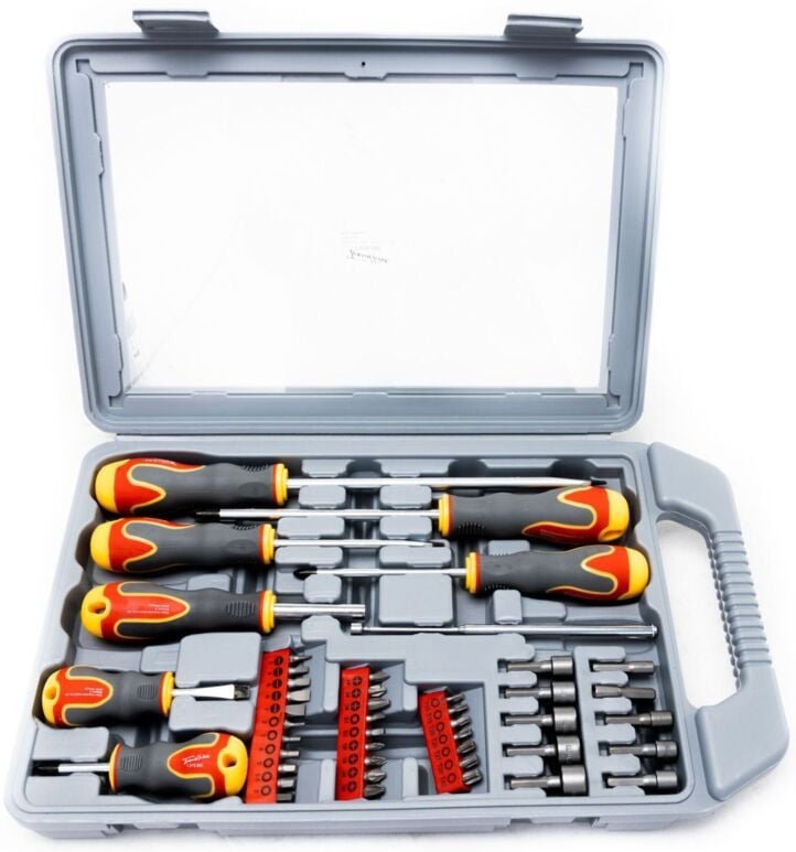 Werkzeug-Satz 45-teilig Schraubenzieher Werkzeugkoffer - Trendline