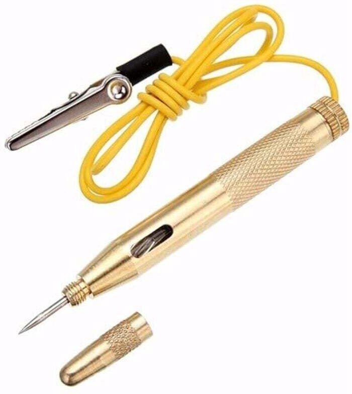 Spannungsprüferstift für Pkw und Lkw, Gleichstrom 6 V/12 V/24 V