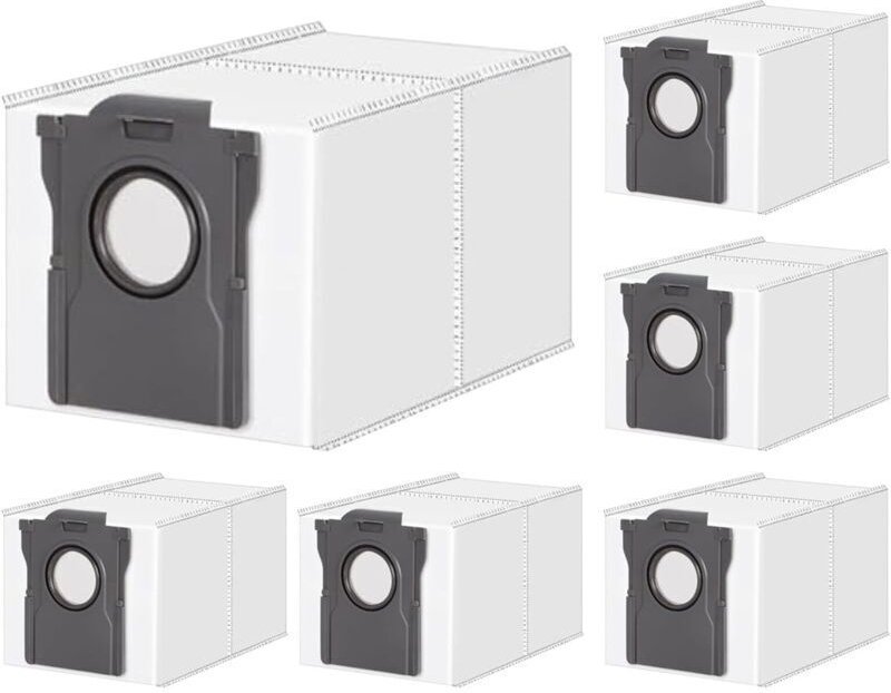 Rrochio-Staubbeutel für Dreame X40 Ultra, 6 Zubehörteile für Dreame Aqua10, X50, L20, L40 Ultra, L50, L40s, L10s Pro Ult...
