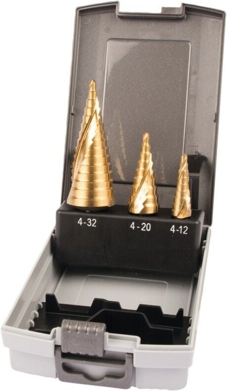 Set mit 3 Stufenfräsern Makita D-41872