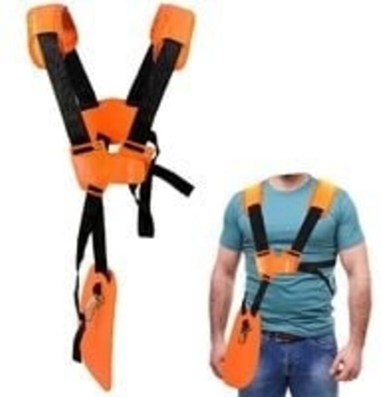 Universell verstellbarer Doppelgurt-Komfortgurt für Freischneider und Rasenmäher