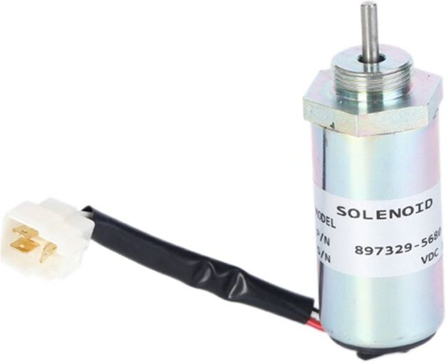 Tlily - Bagger Flammendurchschlag-schalter Magnetventil 12V 897329-5680 8973295680 für 70 75 Tankstopp