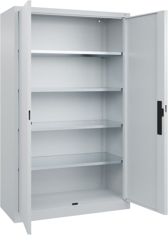 C+p Flügeltürenschrank Serie 89, 1950x1200x500mm, 7035/7035