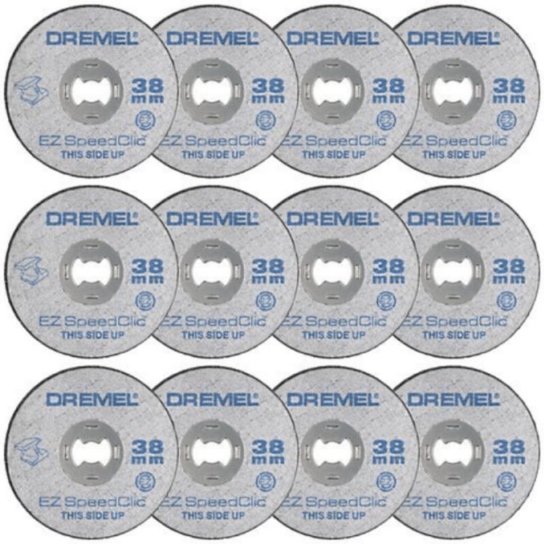 Ez SpeedClic Metall-Trennscheiben ø 38,0 mm (12 Stück) - Dremel