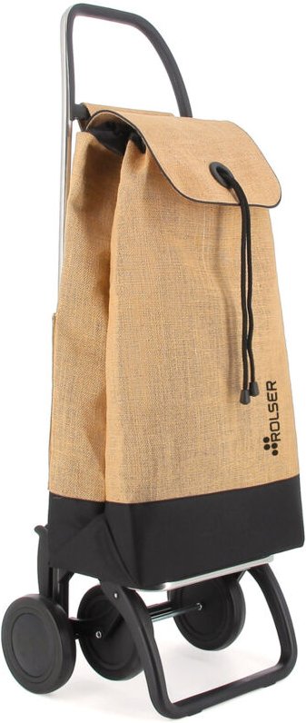 Marktwagen I-max Yute Natur/Schwarz 2 Räder 43l Marktwagen I-max Yute Natur/Schwarz 2 Räder 43l - Rolser
