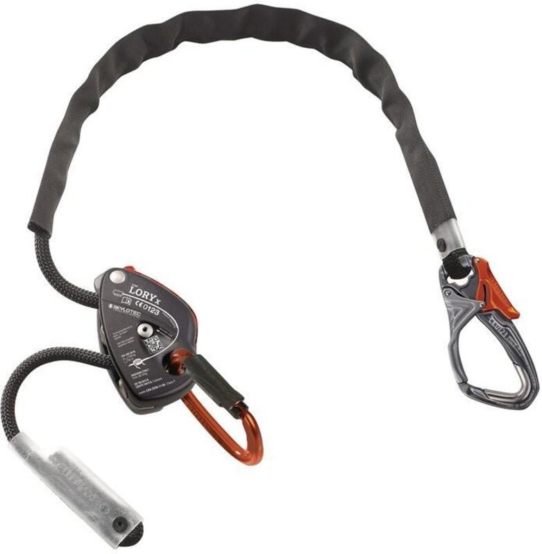 Verbindungsmittel LORY X EN 358:2018 EN 795-B:2012 PSA Kat. III Polyamid, Alu, Stahl Länge ca. 1,5 m