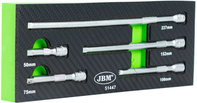 JBM - 1/4' Verlängerungsstangen-Set mit regulärem Stiefel 51447