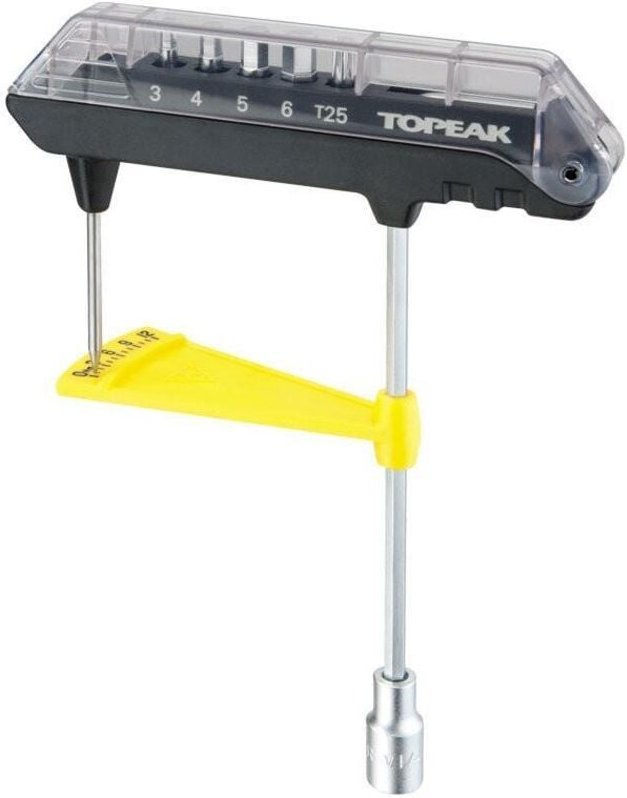 TOPEAK ComboTorq Schraubenschlüssel und Bit-Set 3–12 Nm