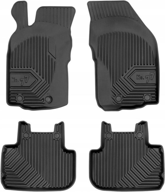 Gummimatten Alfa Romeo 147 2000-2010 Kofferraum 77