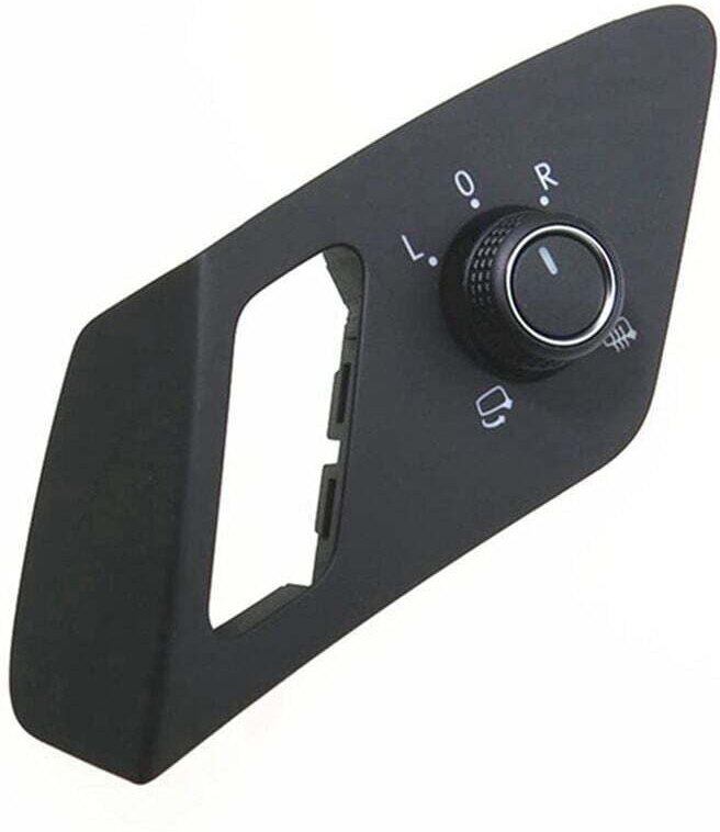 Verstellknopf für Seitenspiegel für Fahrzeuge, kompatibel mit Golf 7 VII MK7 2014-2018