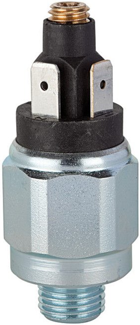 Druckschalter, Standard, Stahl verz., g 1/4, 0,5 - 2 bar, Öffner - Riegler