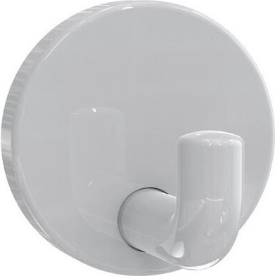 Hewi - Einzelhaken 801.90.010 einfach Ausladung 30 mm Polyamid 99 reinweiß ø 40 mm