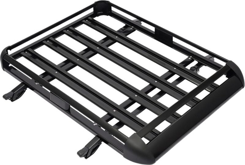 Dachkorb Auto Gepäckträger, Dachgepäckträger Tragfähigkeit von 68 kg Doppellagiges Design Gepäckträger für SUV-Universal...