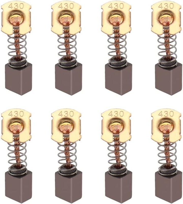 Stück Kohlemotorbürsten CB430 Kohlebürsten für Elektrowerkzeuge 10 mm x 7 m x 7 mm Universalkohlebürsten Kohlebürste für...