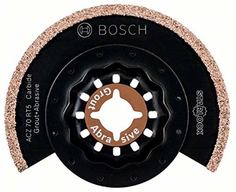 Bosch 1x Carbide-RIFF Schmalschnitt-Segmentsägeblatt Starlock ACZ 70 RT5 - 2609256975
