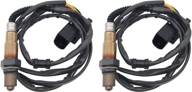 2X O2-Sauerstoffsensor 5-Draht-Breitband-LSU 4.2-Sensor 234-5117 0258007090 fürA4 A8 TT GolfkäFer